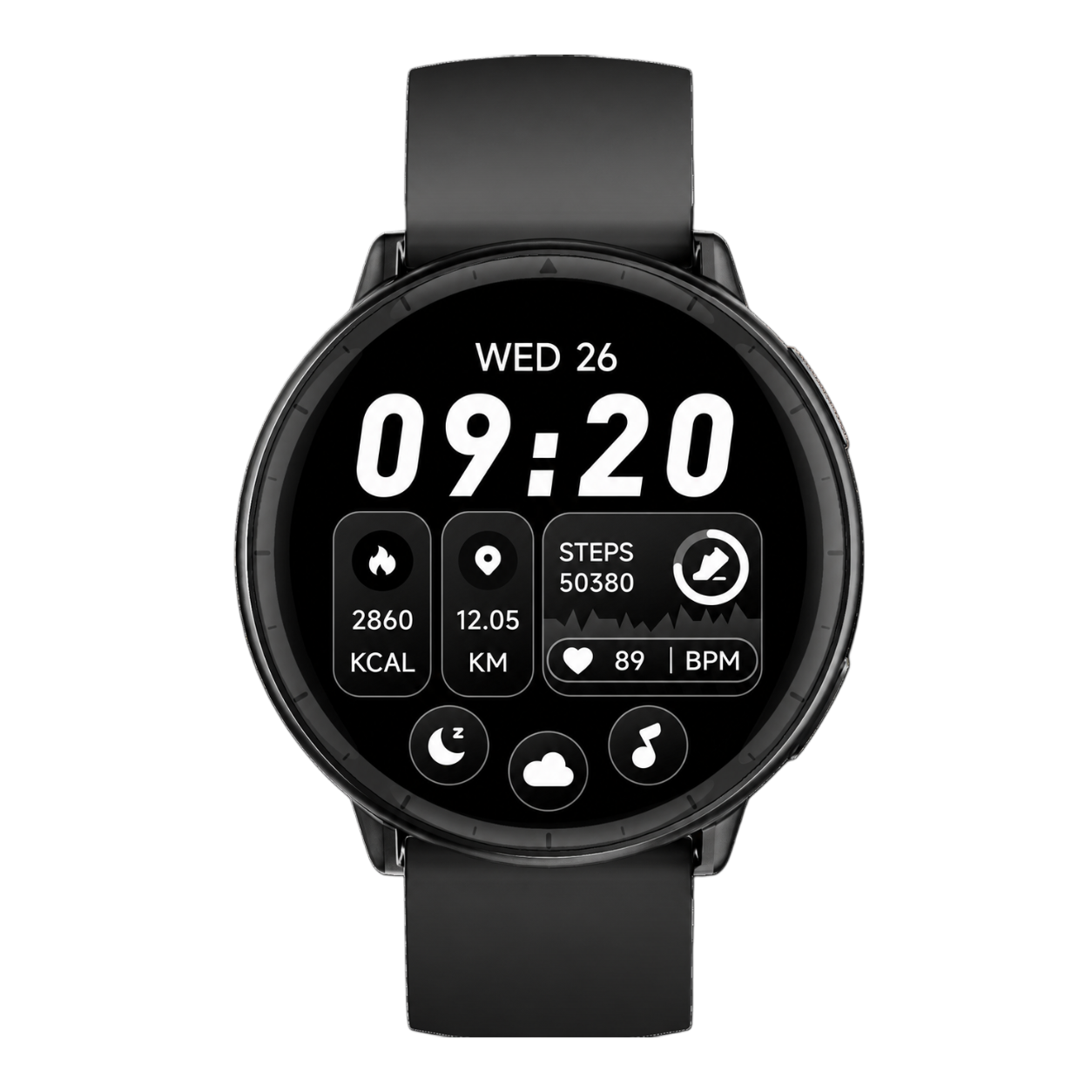 ElectroWear EWS-01 Display Nahaufnahme